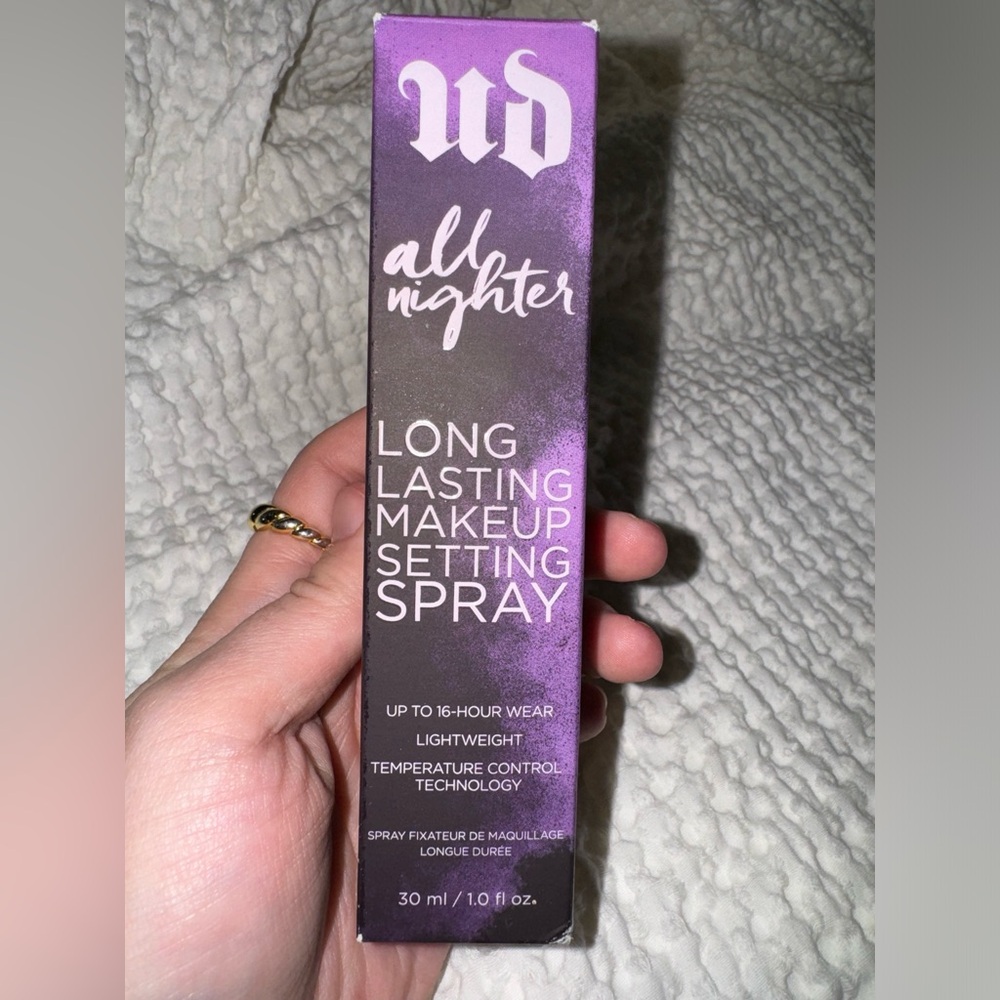 Setting spray